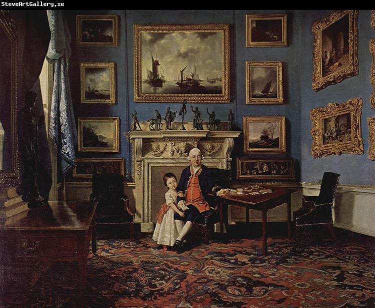 Johann Zoffany Portrait of Sir Lawrence Dundas